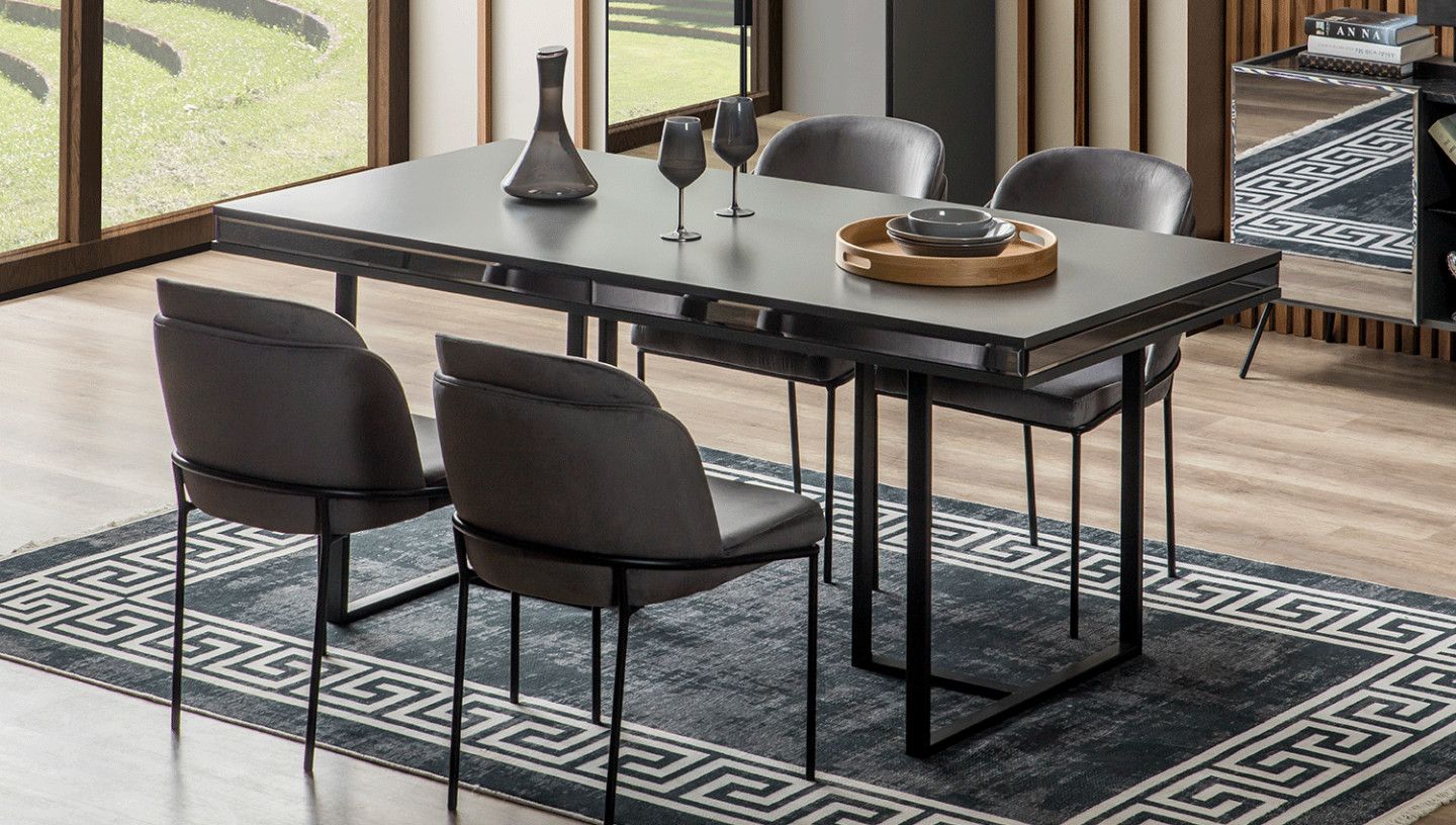 Bronze Yemek Masası - Resim 2