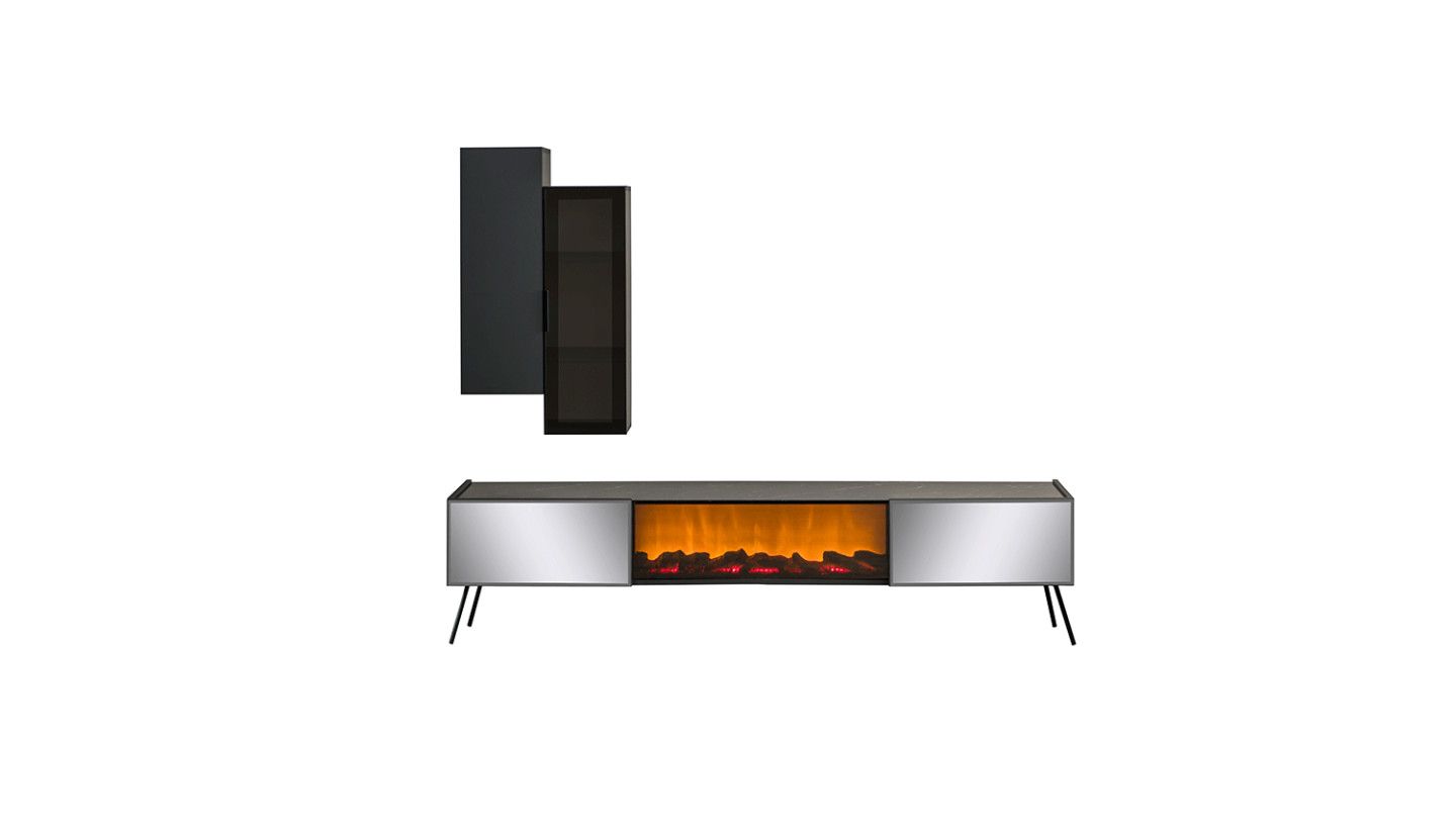 Bronze Tv Alt Blok - Resim 1