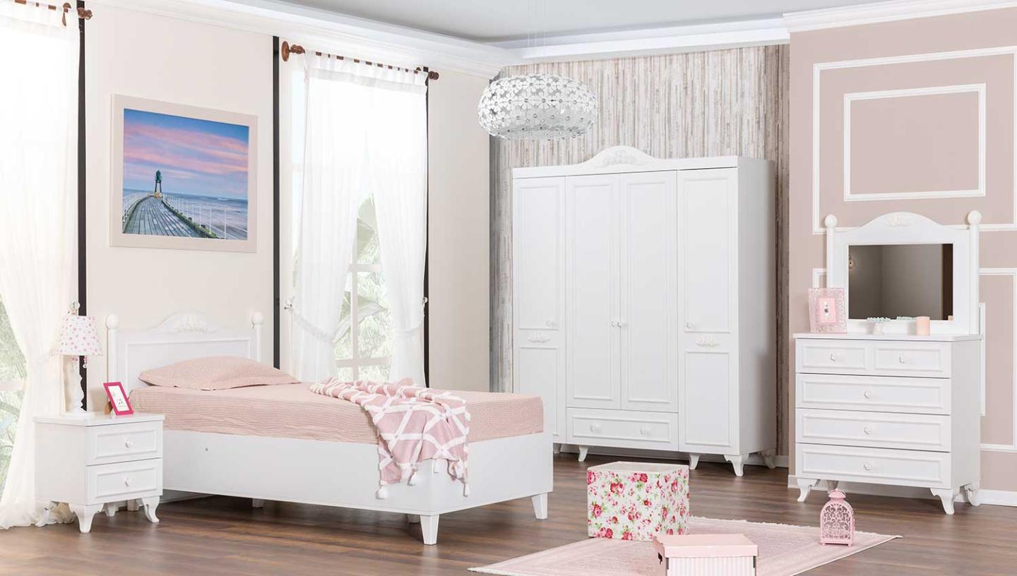 Siena 4 Kapılı Dolap - Resim 1