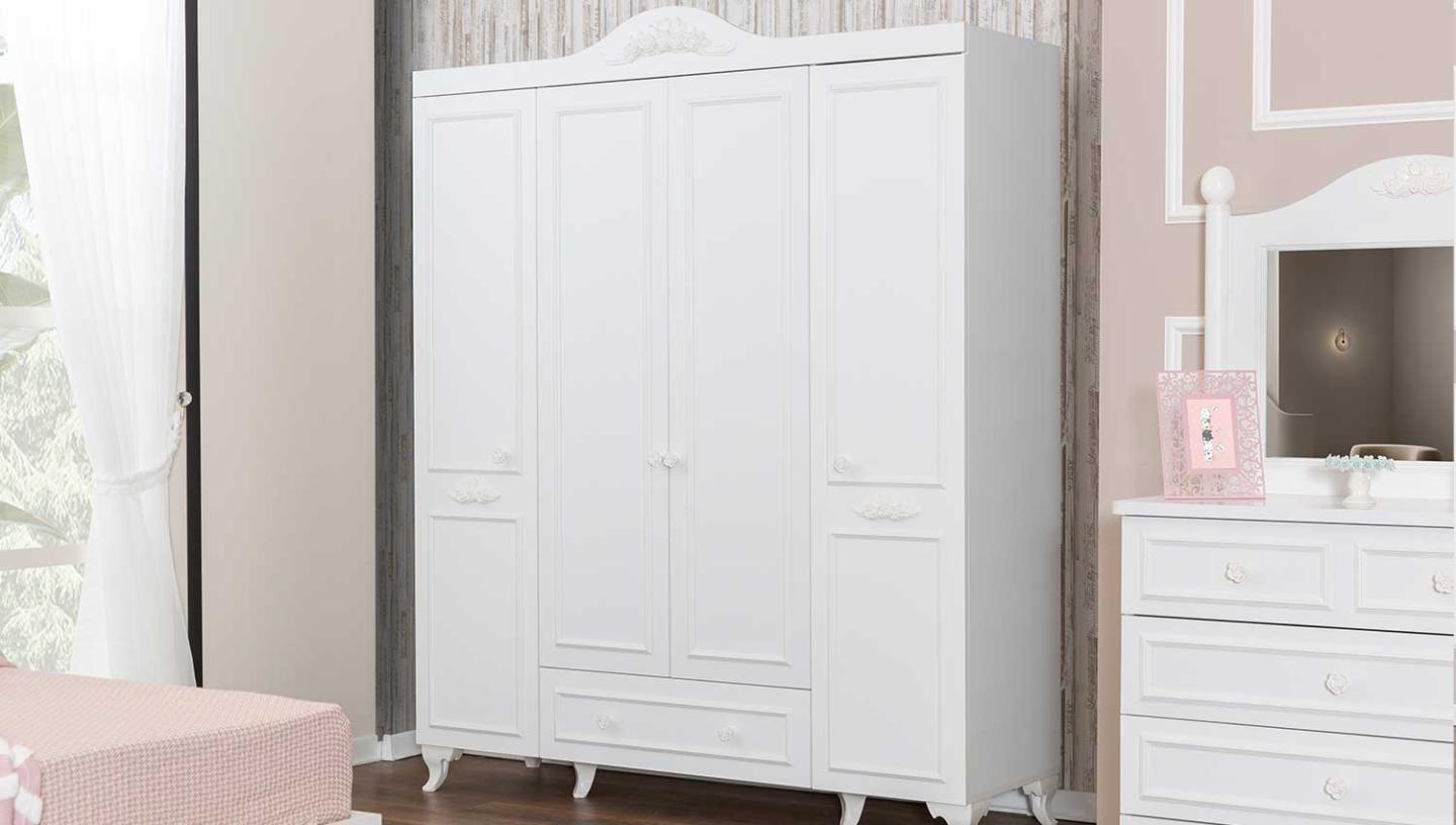 Siena 4 Kapılı Dolap - Resim 2