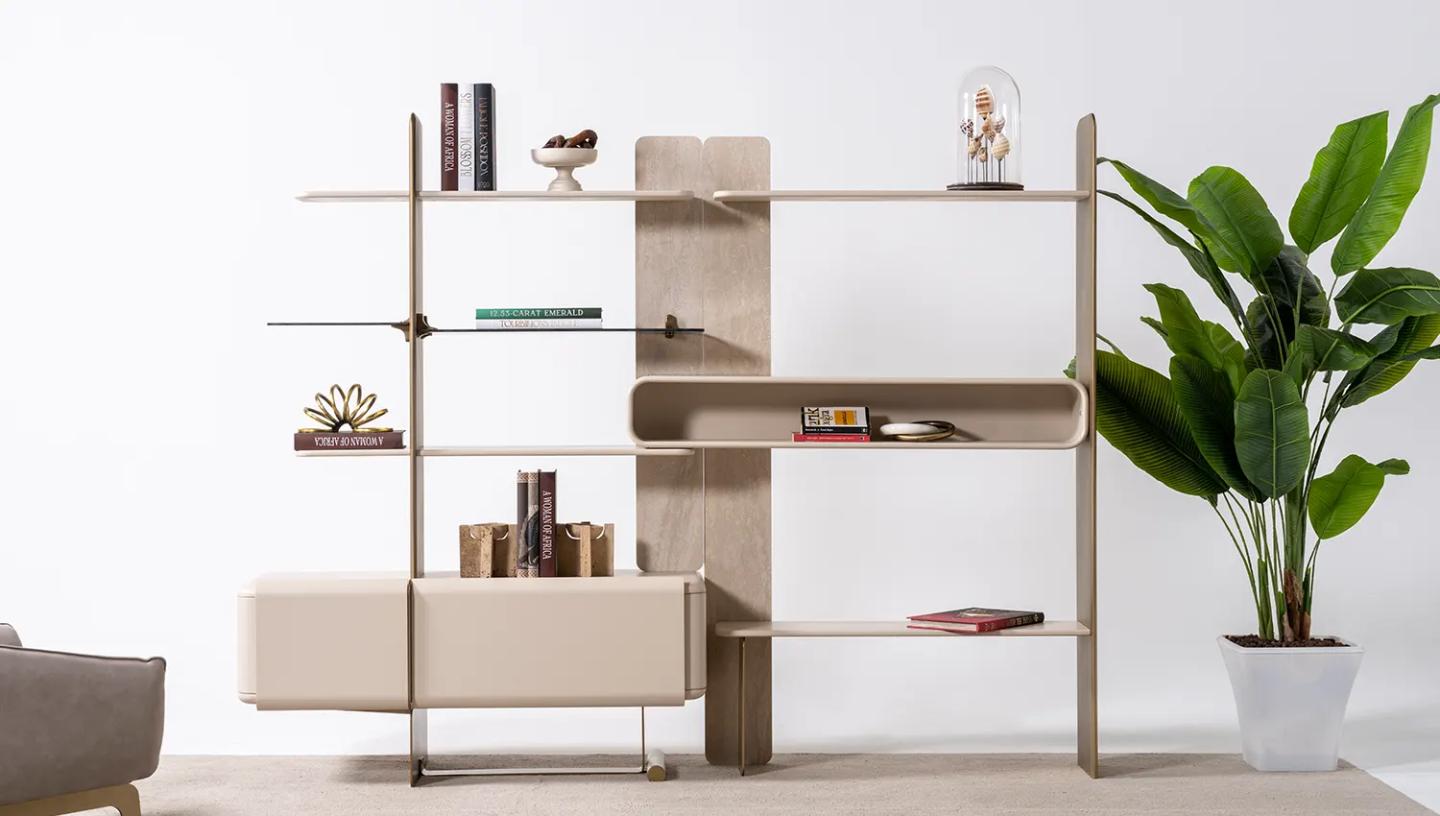 Siena Raflı Kitaplık - Resim 1