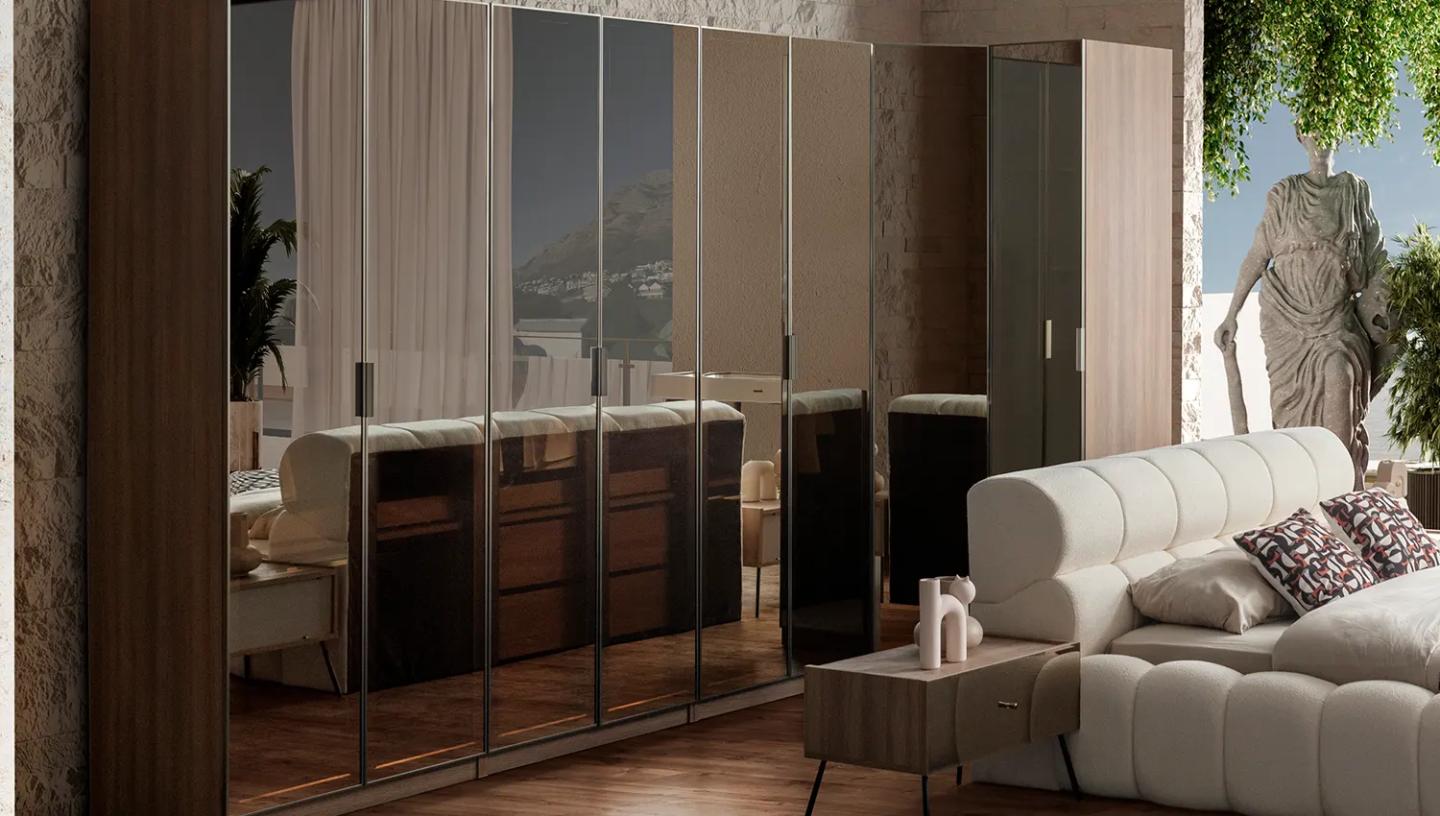 Bronze Ceviz Yatak Odası Takımı - Resim 6