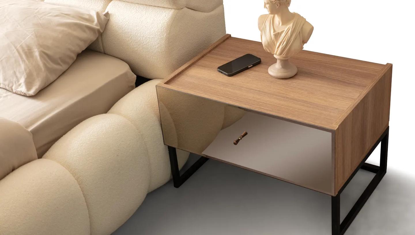 Bronze Ceviz Yatak Odası Takımı - Resim 9