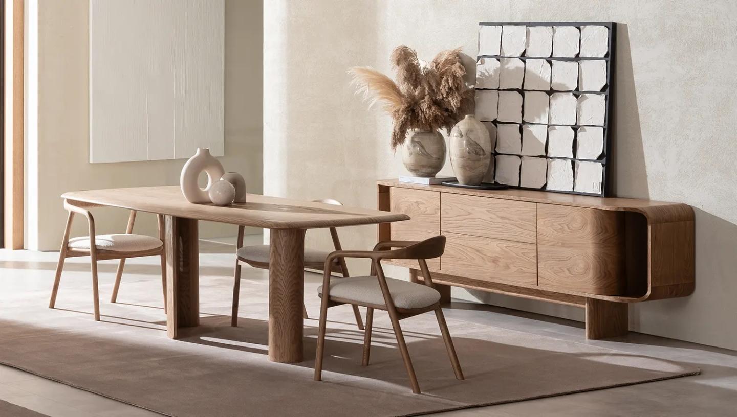 Jimmy Yemek Masası 220'cm - Resim 1