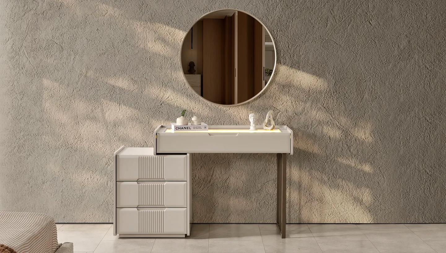 Akra Makyaj Masa + Ayna - Resim 2