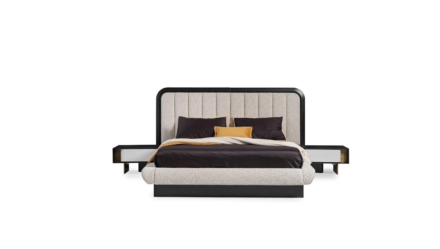 Etro Karyola 160'cm ( Bazalı ) - Resim 1