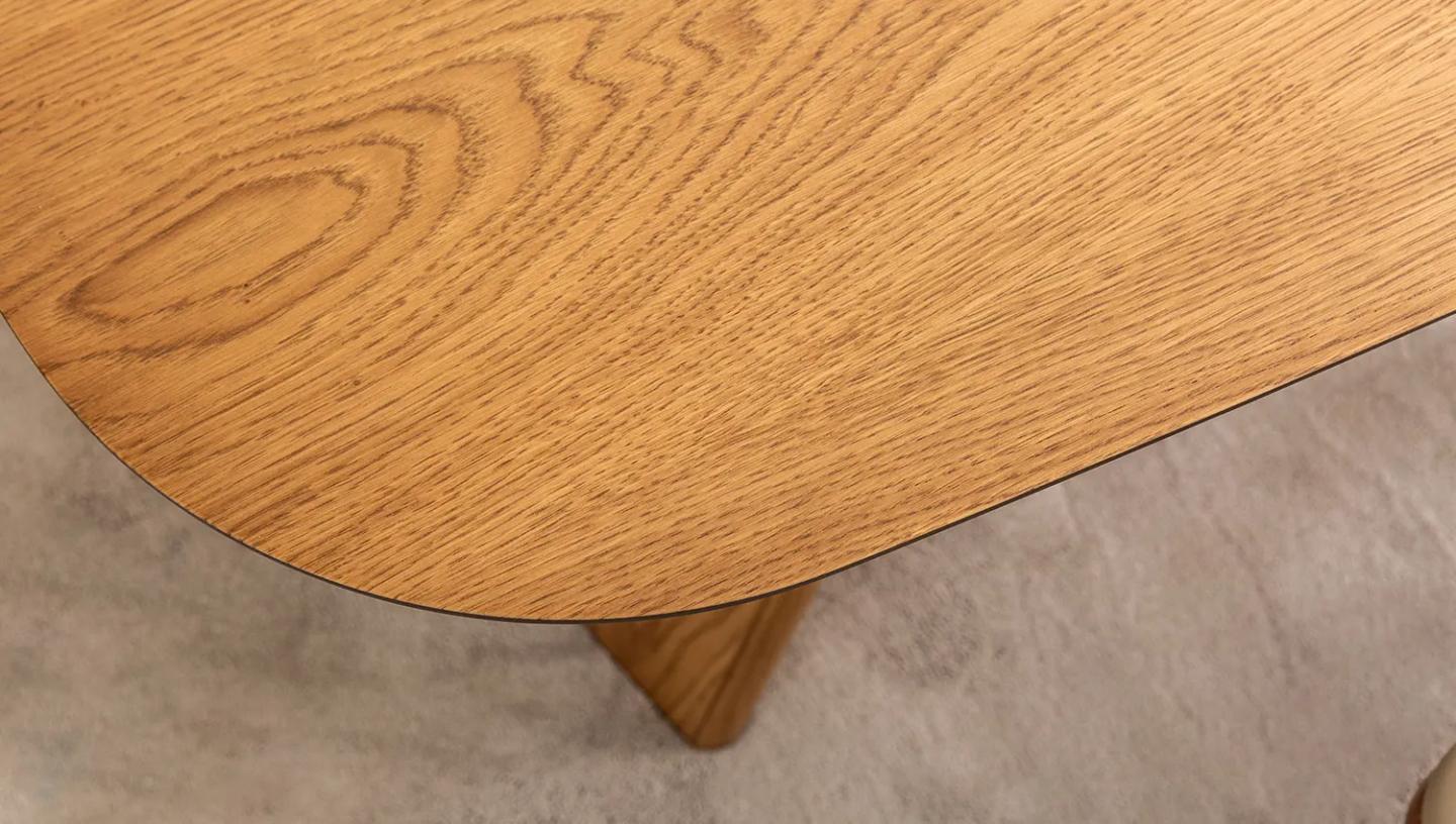 Delta Yemek Odası Takımı ( Açık Meşe- Bej) - Resim 8