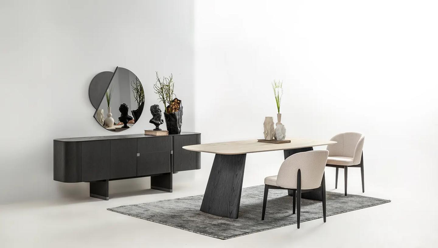 Delta Yemek Odası Takımı ( Antrasit ) - Resim 10