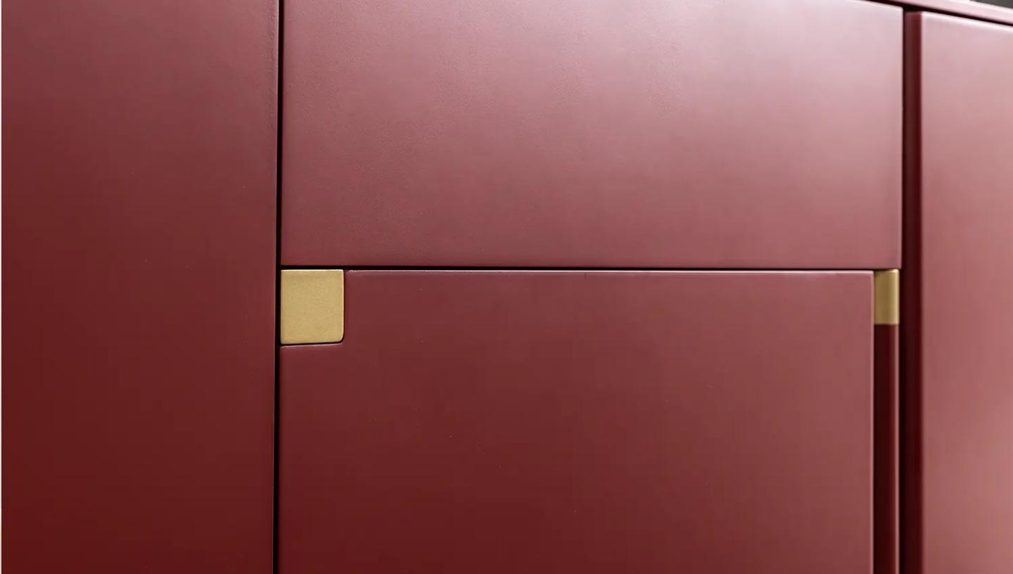 Delta Yemek Odası Takımı ( Bordo) - Resim 11