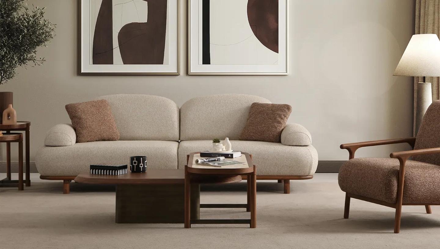 Mozart Büyük Zigon Sehpa - Resim 1