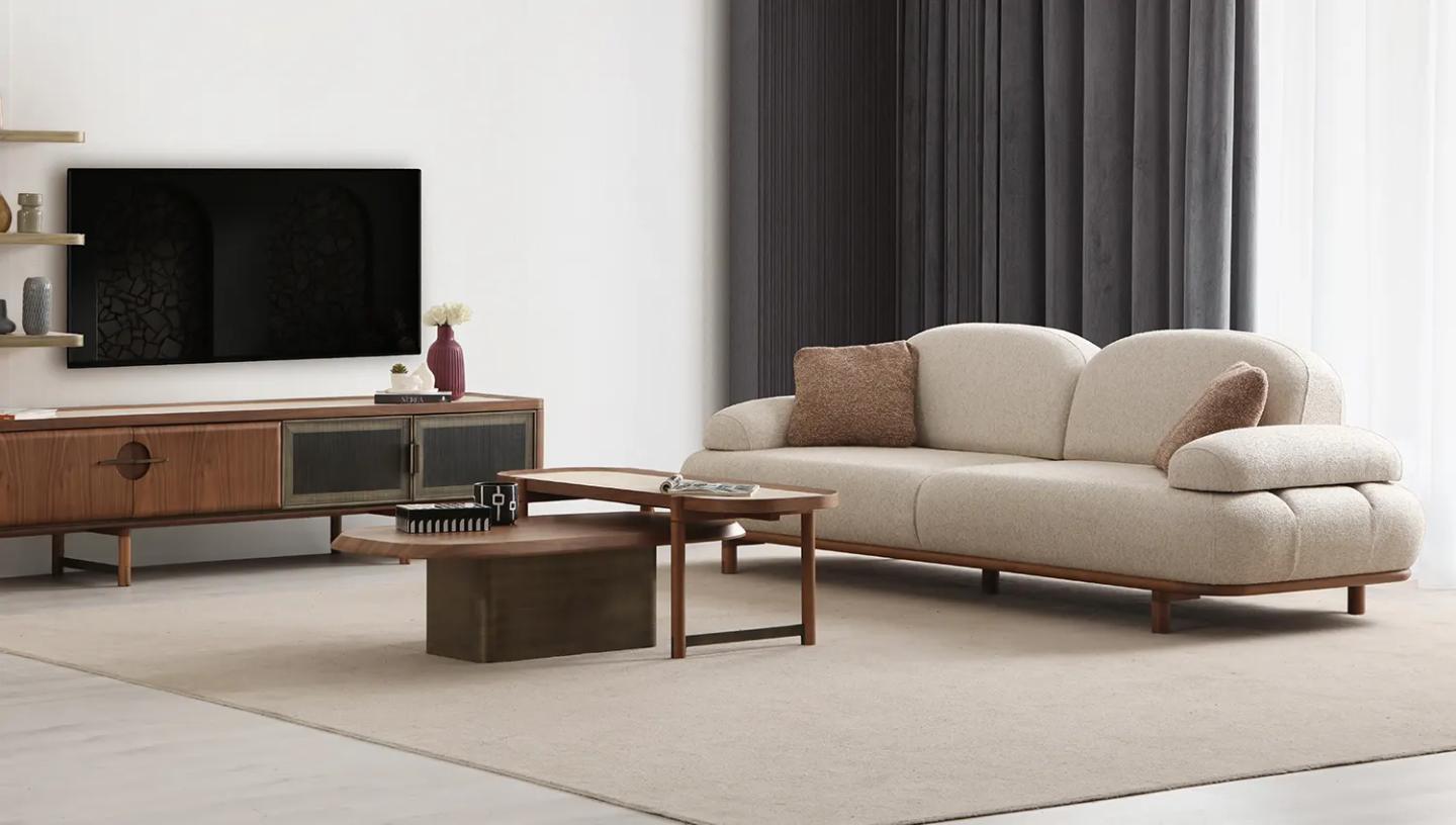 Mozart Küçük Zigon Sehpa - Resim 1