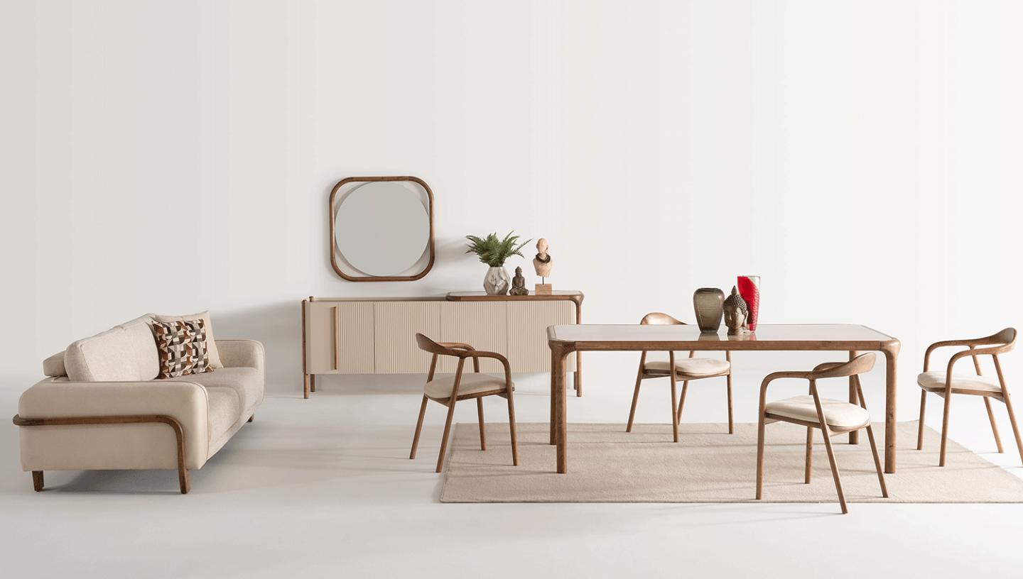 Woody Yemek Odası Takımı - Resim 1