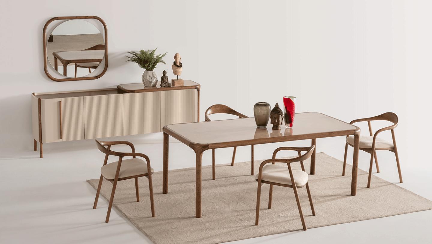 Woody Yemek Odası Takımı - Resim 4