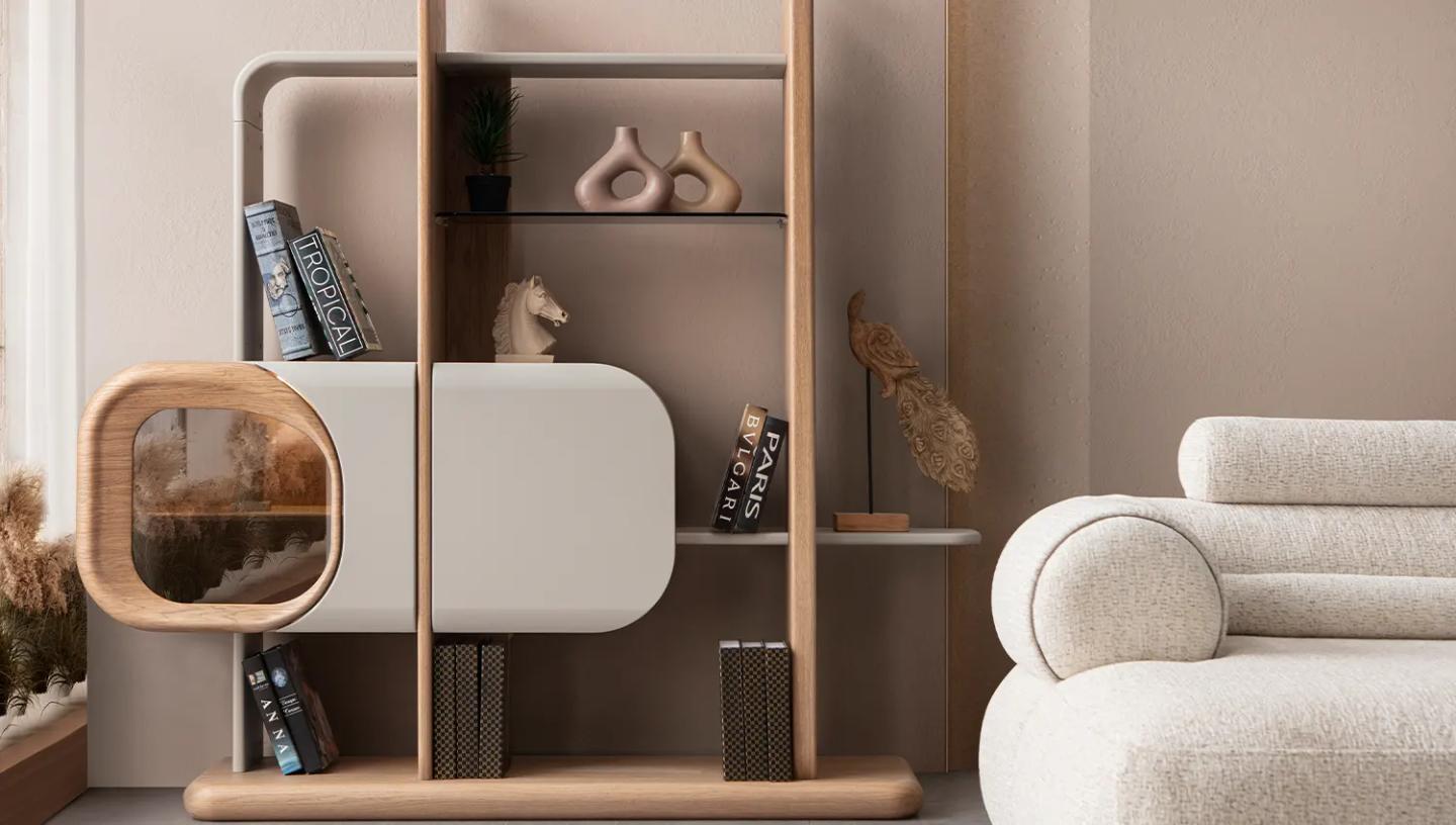 Fendi Tv Kitaplık - Resim 1