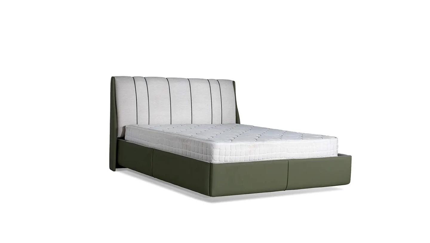 Angeles Karyola 160cm ( Bazalı ) - Resim 1