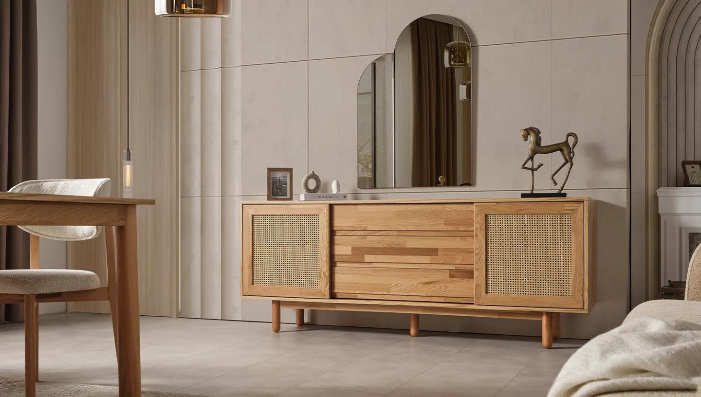 Amber Konsol Aynası - Resim 1