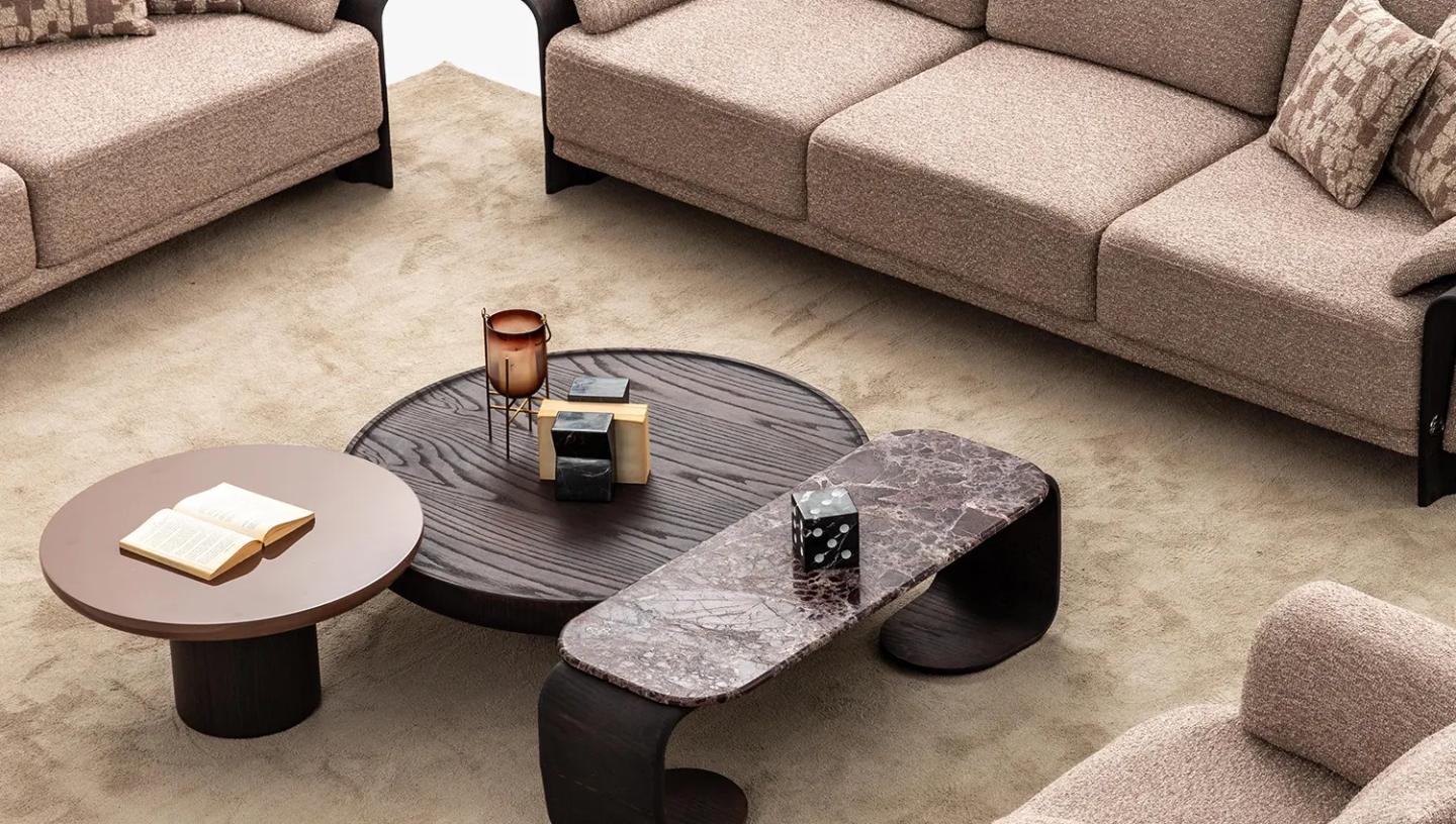 Zephra Mermer Sehpa - Resim 3