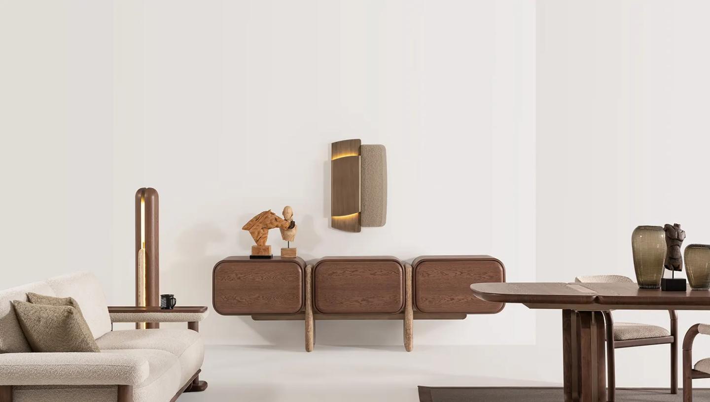 Mocha Ayaklı Lambader  - Resim 1