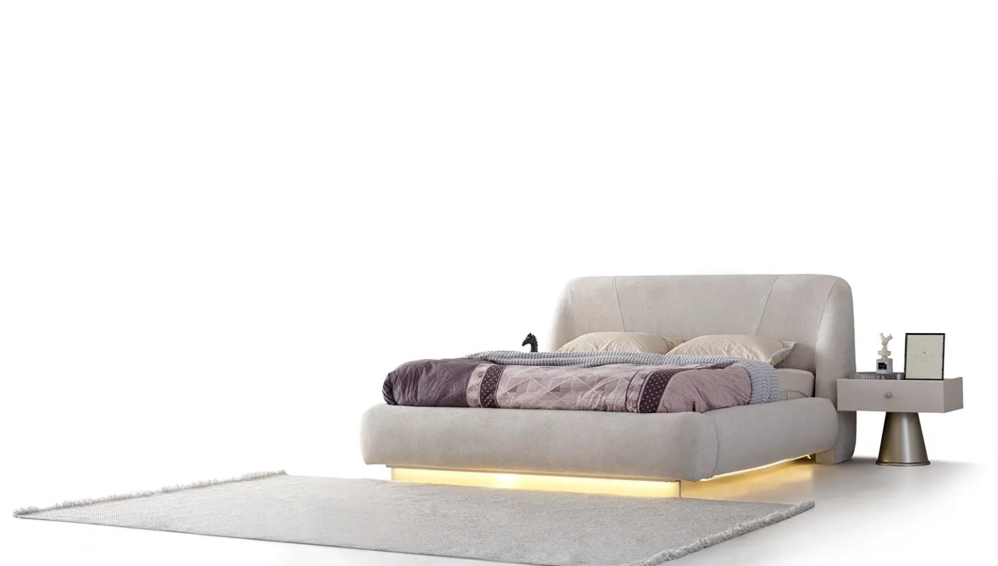 Peru Karyola 180 cm (Bazalı) - Resim 1