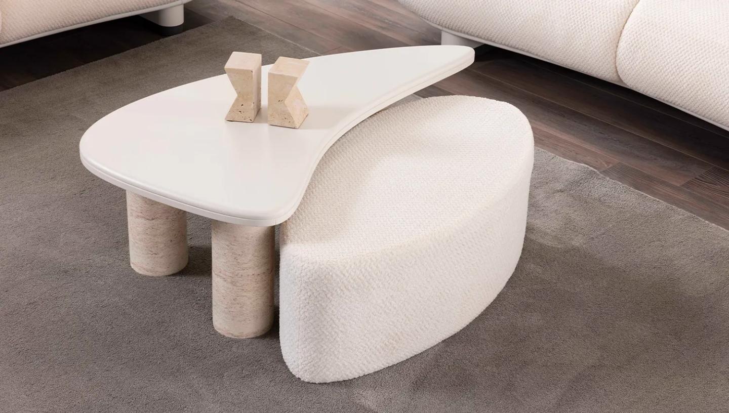 Belgrad Orta Sehpa ( Puflu ) - Resim 2