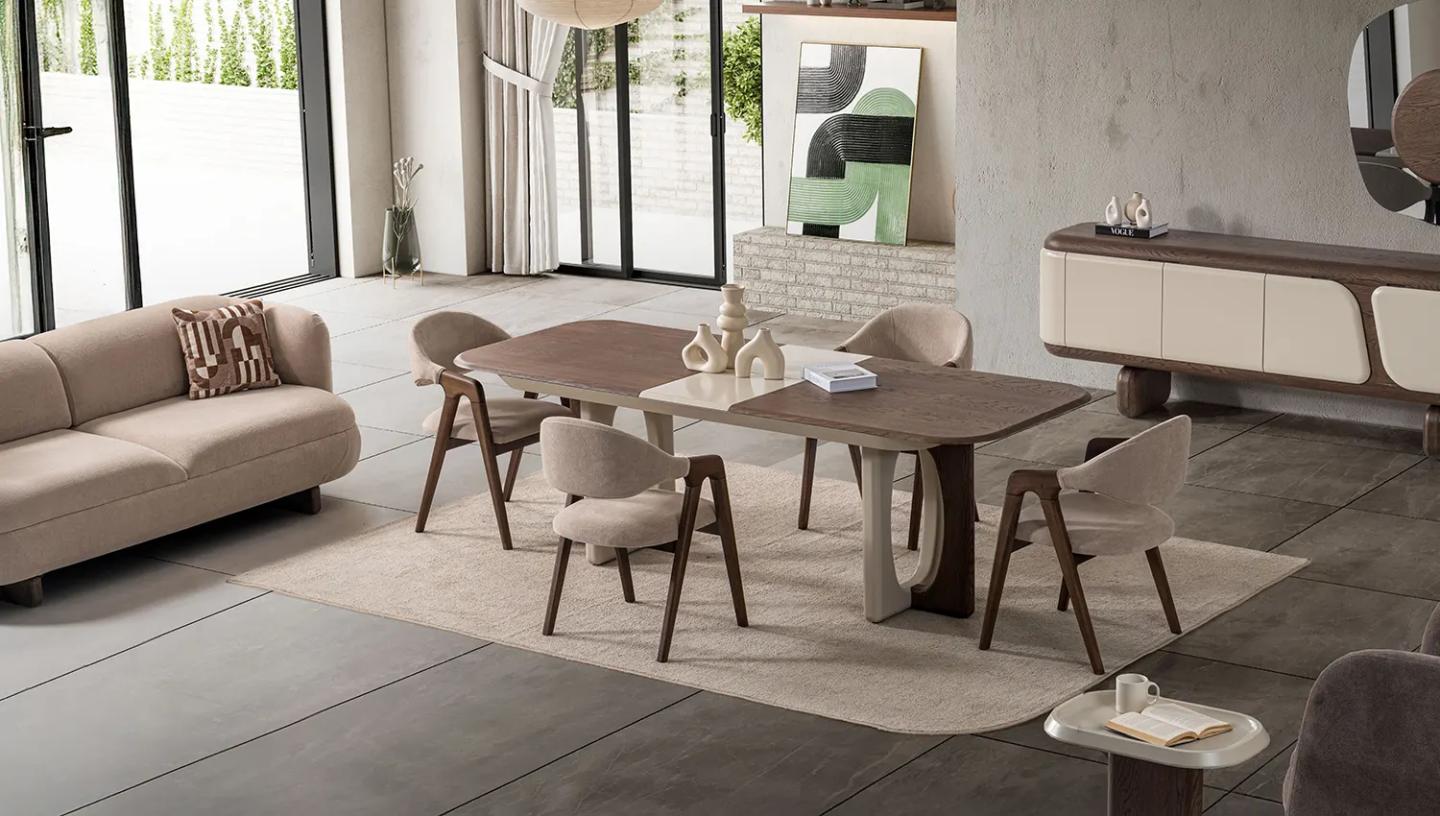 Lukka Yemek Odası Takımı - Resim 5