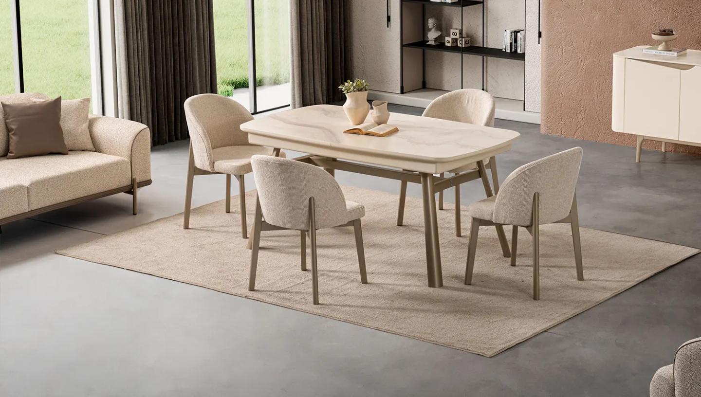 Alef Sandalye (Ahşap) - Resim 1