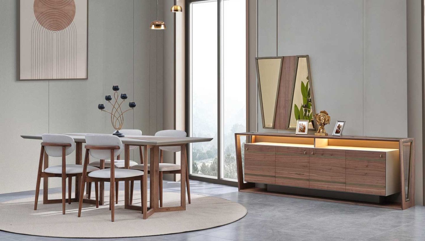 Tesla Yemek Odası Takımı - Resim 15